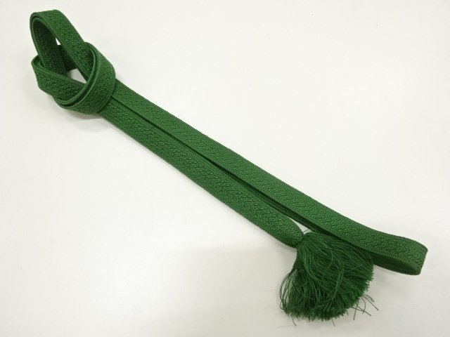 JAPANESE KIMONO / HAND-TIED OBIJIME CORD